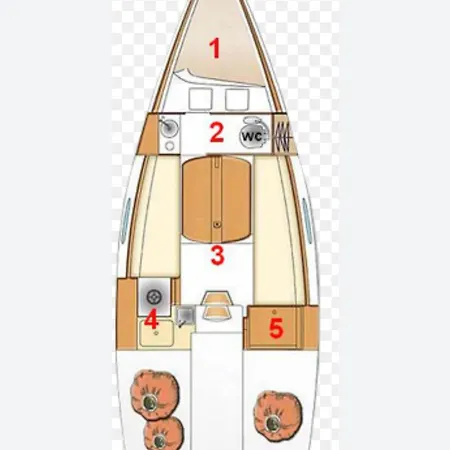Bateau-hôtel Voilier A Porquerolles